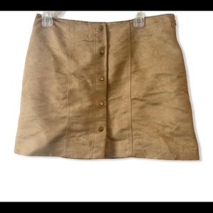 Gap Faux Suede Tannery Row Skirt